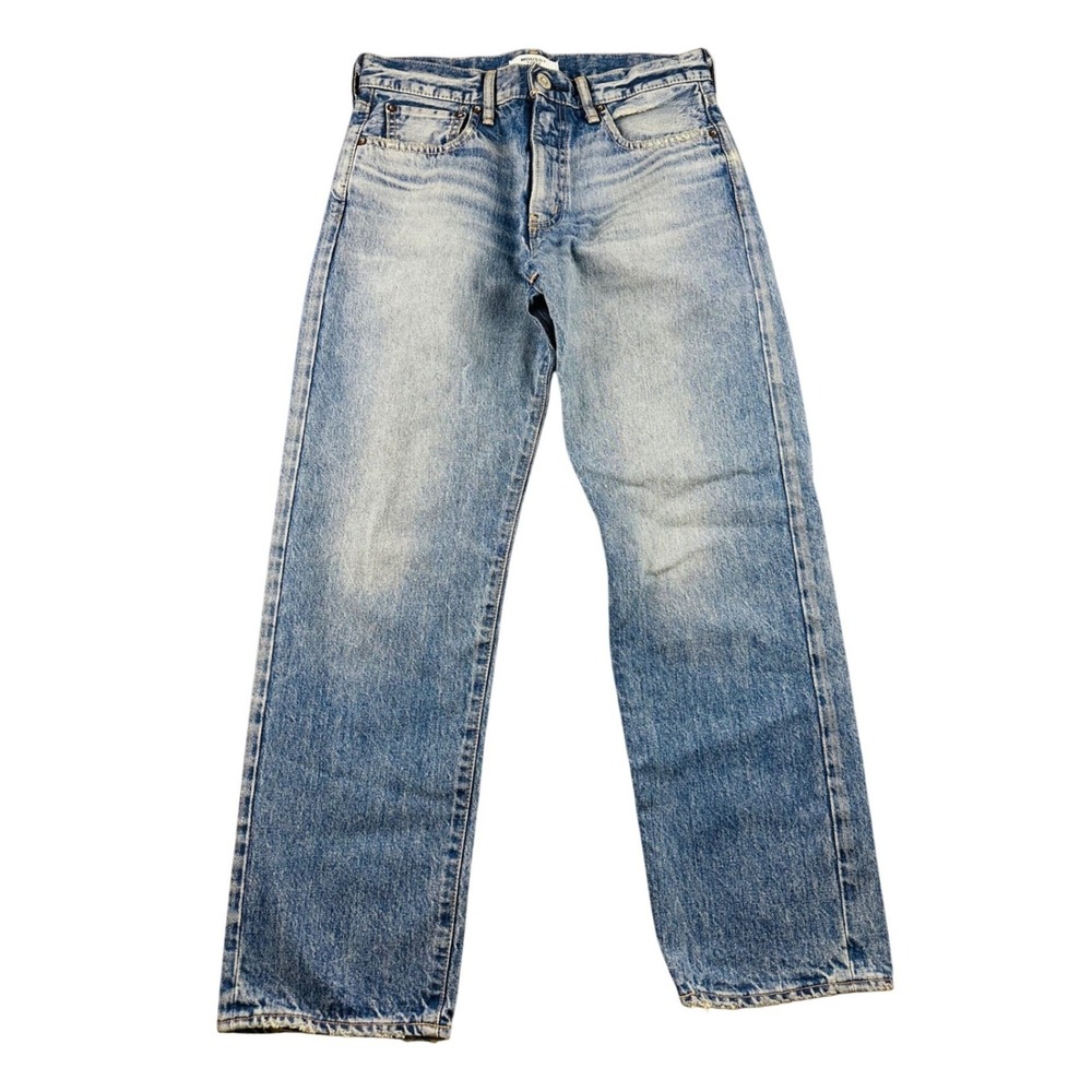 MOUSSY VINTAGE Jeans Women 25 Blue High Rise Straight Leg Denim Japan Streetwear